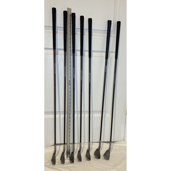 Cobra Baffler Blade AMS 5355 RH Iron Set 5-9, S, P Graphite Shafts Super Seniors - Picture 2 of 14